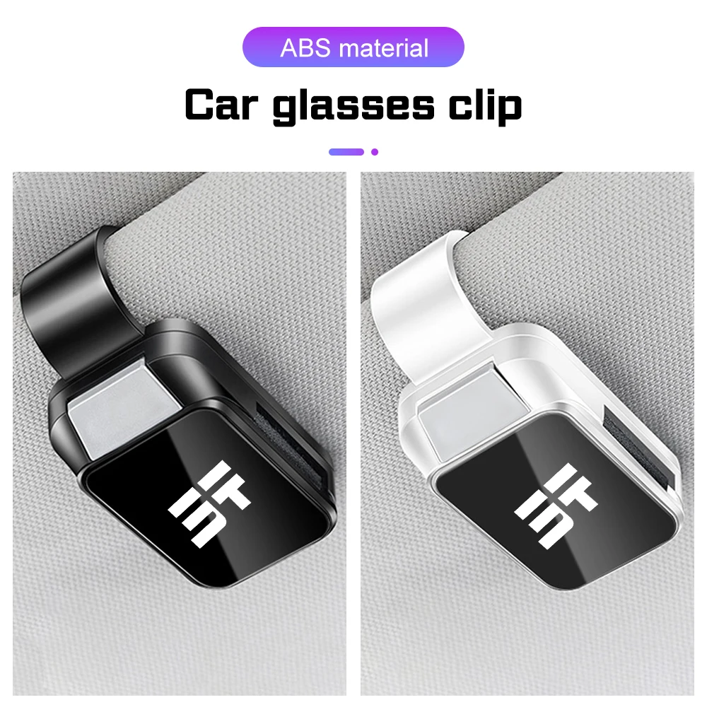 For Chery Jetour T2 T1 DASHING X-1Plus DTC X70SM X90Plus X95 Car Glasses Clip Visor Sunglasses Holder Eyeglass Hanger Accessorie