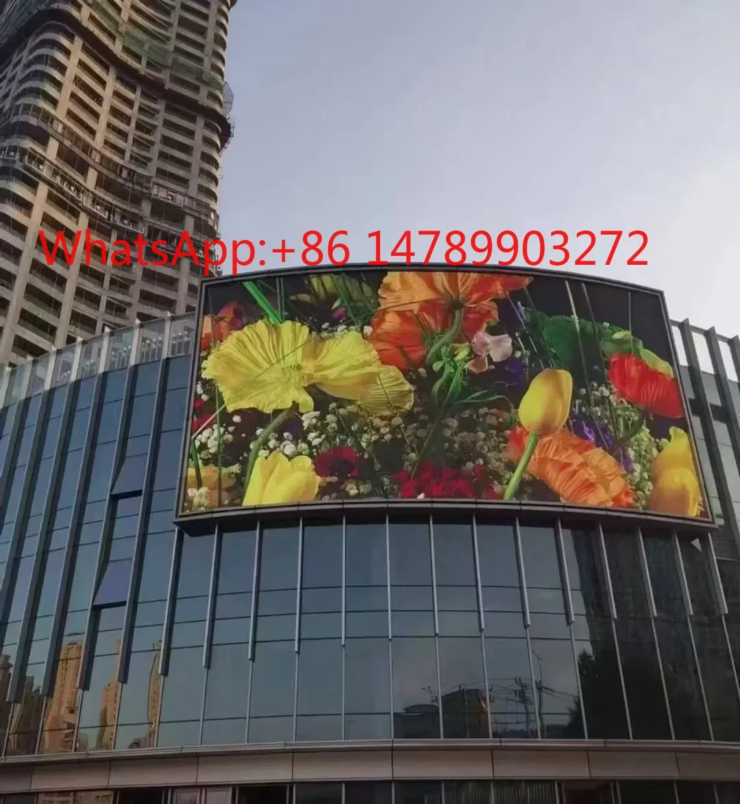

High Definition P5 Outdoor Advertising Display Video Wall Panel Full-Color Durable LED Digital Display Screen 3840Hz