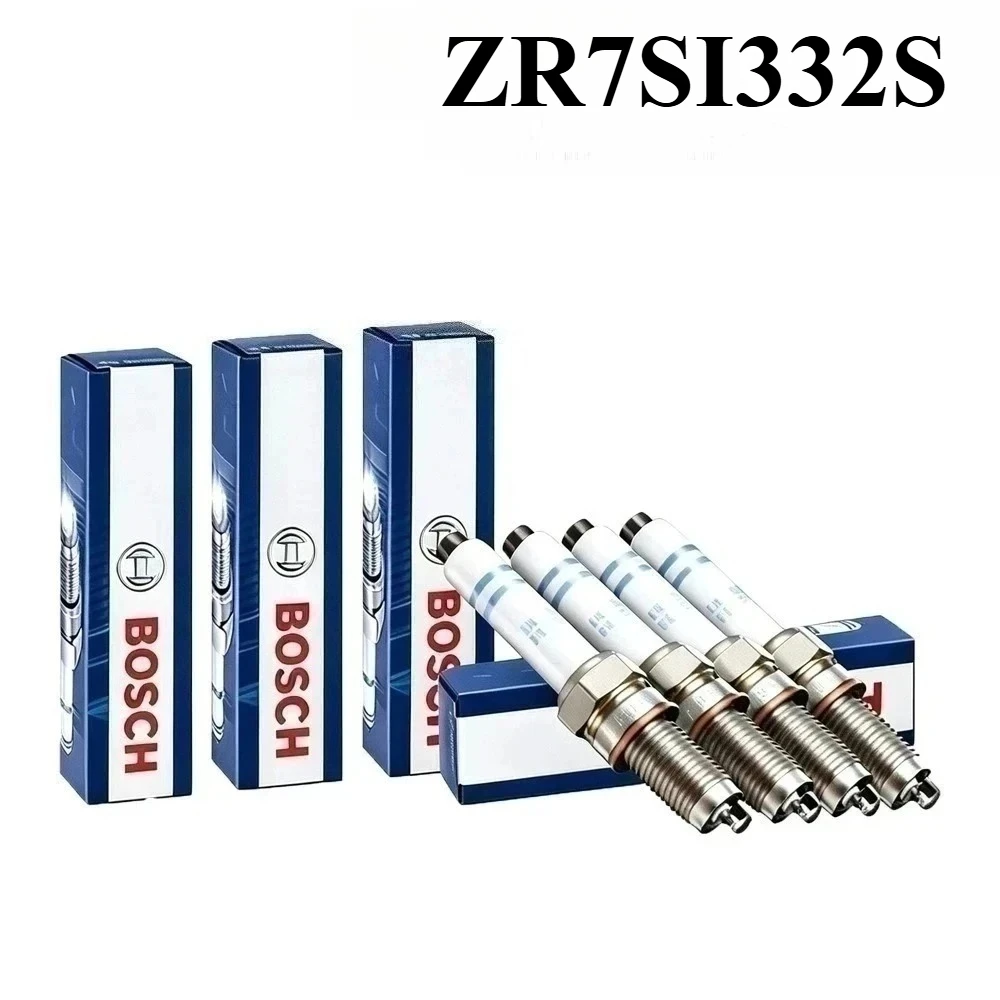 Original Bosch ZR7SI332S Zündkerze für Peugeot 3008 T88 1.6T Anti-Karbon SUV Wartungsteile