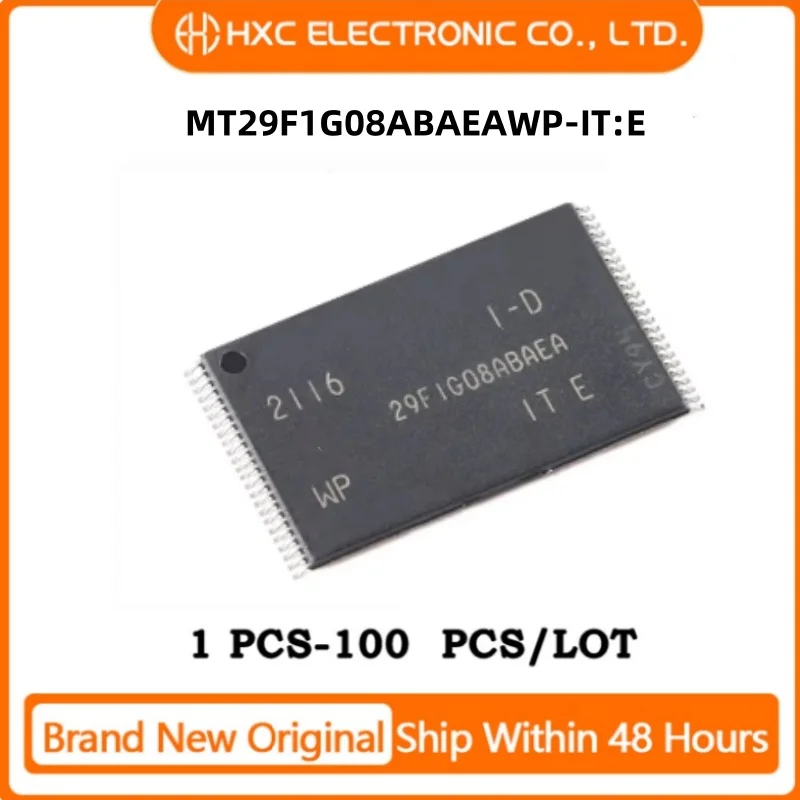 

1PCS/10PCS/50PCS/100PCS MT29F1G08ABAEAWP-IT:E MT29F1G08ABAEAWP Brand New Original IC CHIP