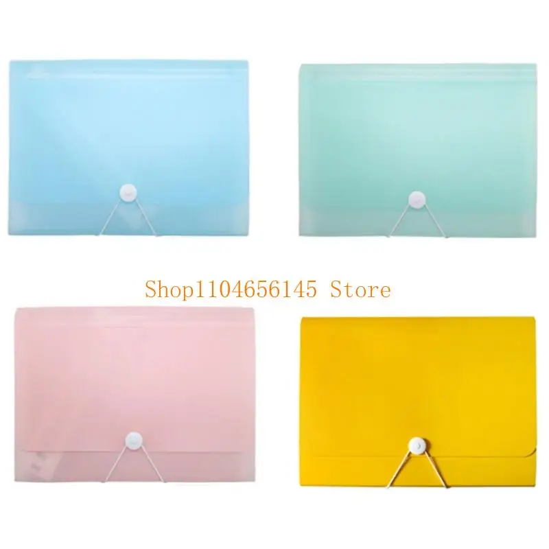 5ASD Multi Layer Plastic Document voor schoolbestandsopslag en waterbestendige bescherming