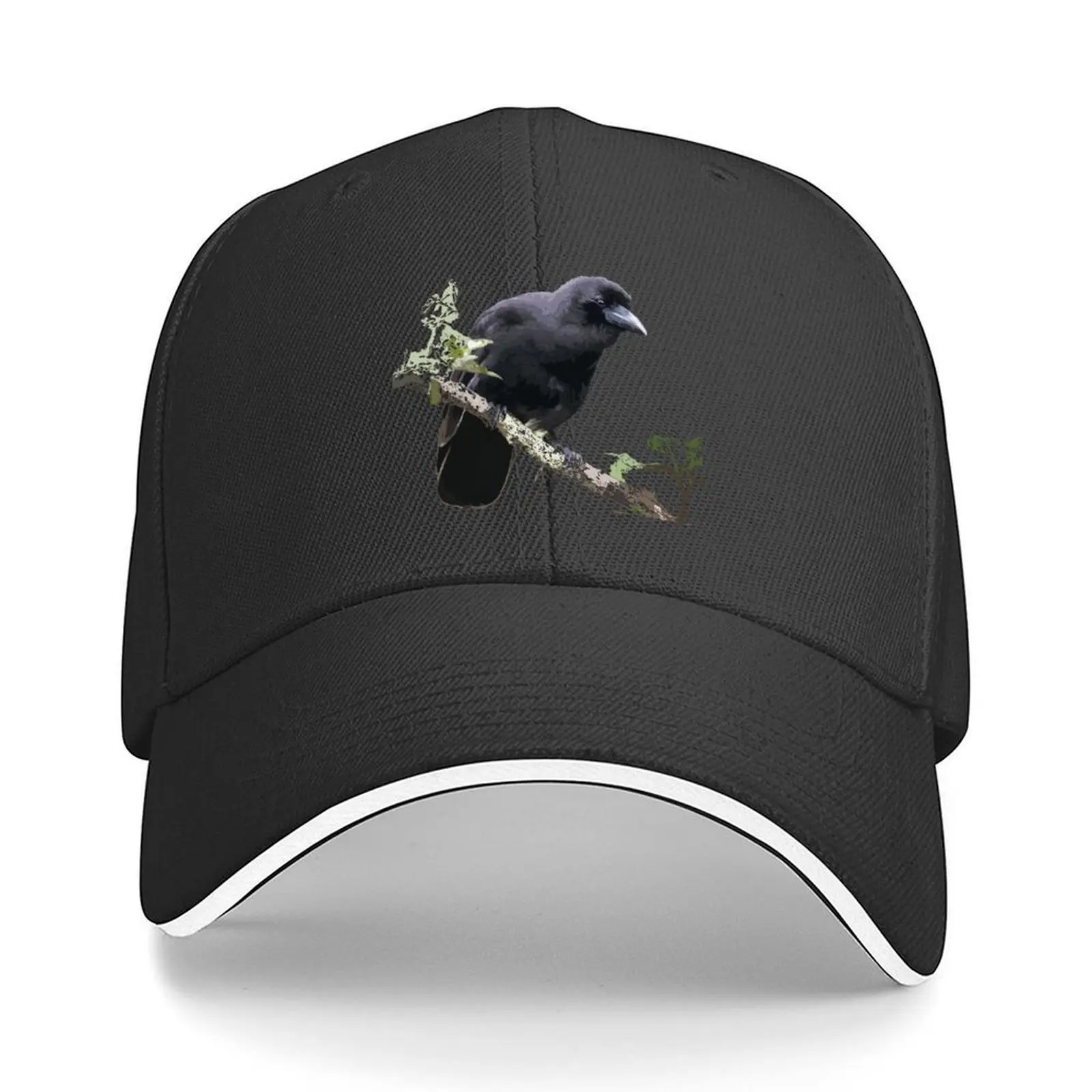 

Hawaiian Crow or ‘Alalā Baseball Cap Anime Hat men's big size hat Vintage New Hat Male Women's