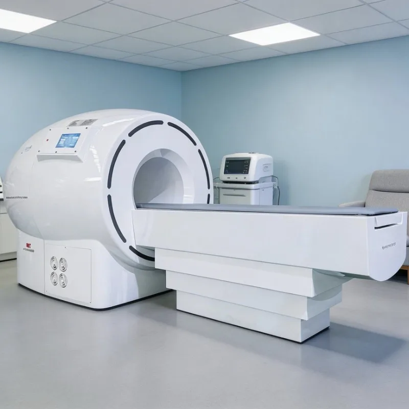 Internal thermal energy chamber pulse ultra-shortwave electromagnetic lying room wellness center