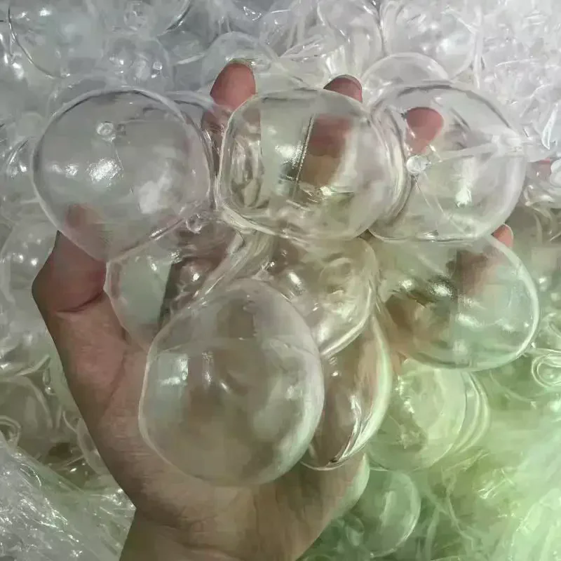 /GJ/Soft TPR Empty Ball Skins DIY Handmade Bubble Squeeze Toy For Stress Relief Squeeze Sensory Toy Crafts Making 6Pcs