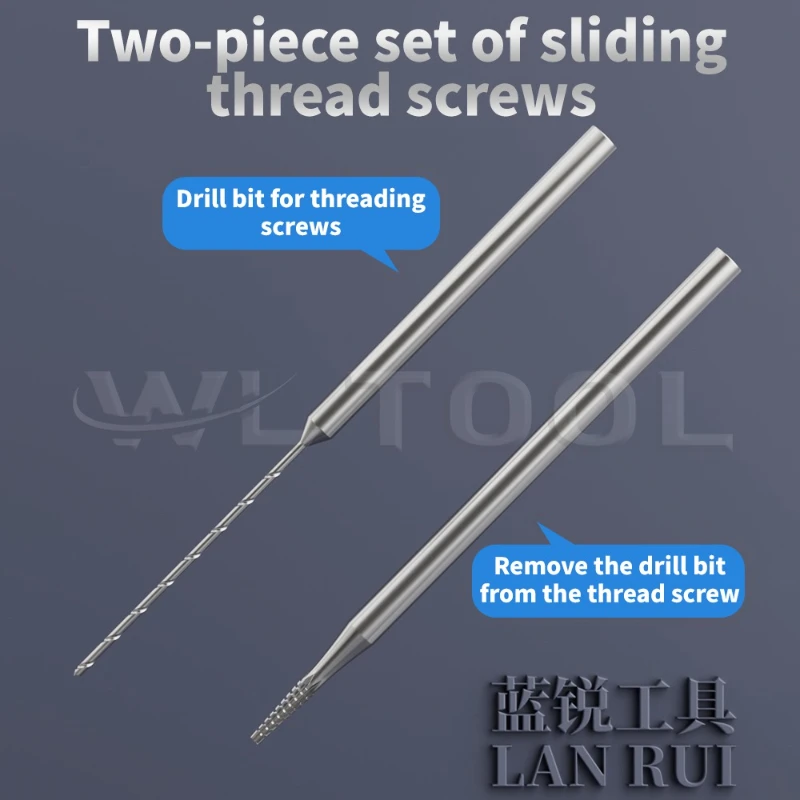 مجموعة مستخرج براغي Lanrui U8 المقطوعة لإصلاح الهاتف، سهلة إزالة البراغي التالفة بدون إطار أضرار #4