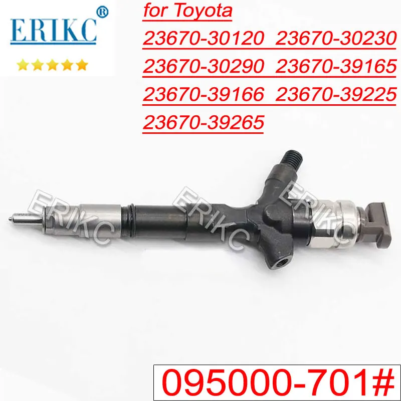 

095000-7011 23670-30230 Common Rail Diesel Injector 095000-7010 23670-30120 Fuel Injector Nozzle FOR TOYOTA HIACE 3.0L D4D