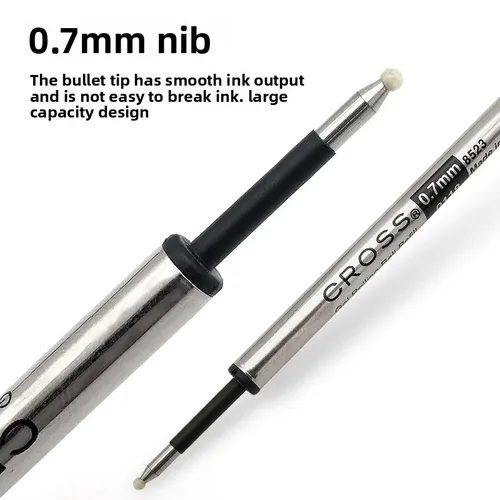 Imagen 2 del producto CROSS reemplazar recarga Roller-Pen bolígrafo Gel recarga negro paquete individual escritura papelería accesorios útiles escolares