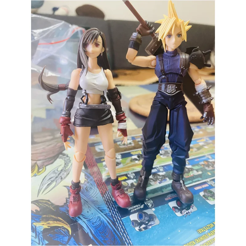 

Финальная фантазия Vii коллекционная игрушка аниме модель персонаж Tifa Lockhart Мобильная фигурка настольная искусственная кожа