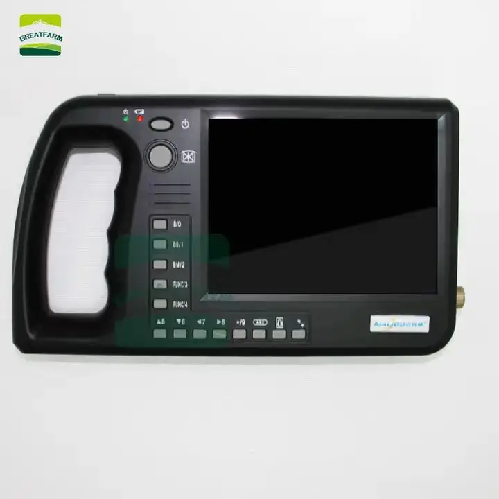 FAVOURIE Instrumento Veterinário Mucca Ultrassom Testador de Gravidez com 1 Sonda Sonar Scanner e Sonda Retal para Equipamentos Agrícolas
