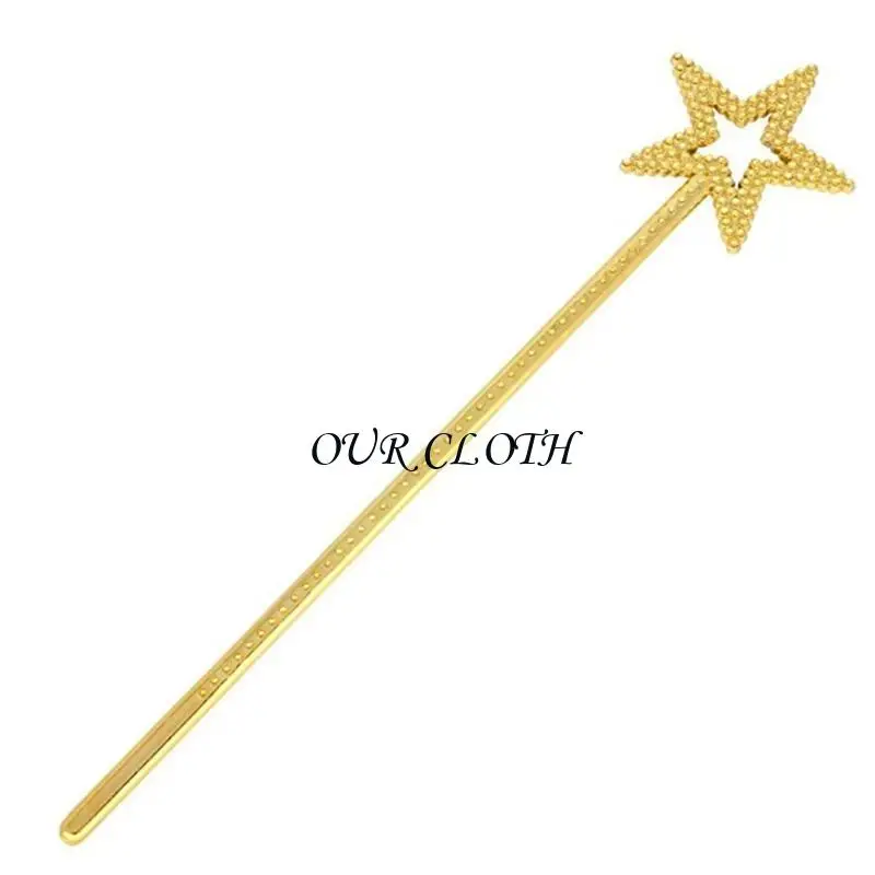 Kids Star Wands Princess Angel Fairys Star Magics Wand Angel Fairys Costume Props Y1ac