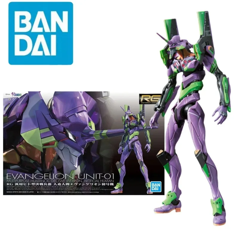 الأصلي بانداي أطقم منمذجة RG Evangelion UNIT-00 -01 -02 -03 -04 -06 -08 أنيمي ألعاب شخصيات الحركة تحصيل Modelcollect