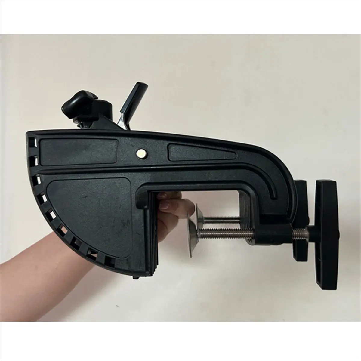 #96R (Black)Electric Outboard Motor Bracket Hinge Kit for 1 1/8inch Shaft,Automotive Parts & Accessories