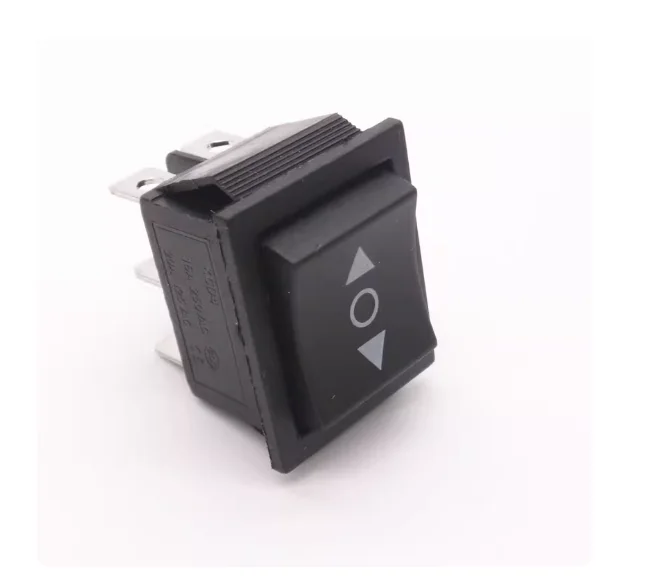 Interruttore di tipo nave KCD4-223 pannello a bilanciere doppio lato jog auto reset sei pin pulsante di accensione a tre velocità apertura 22 * 28