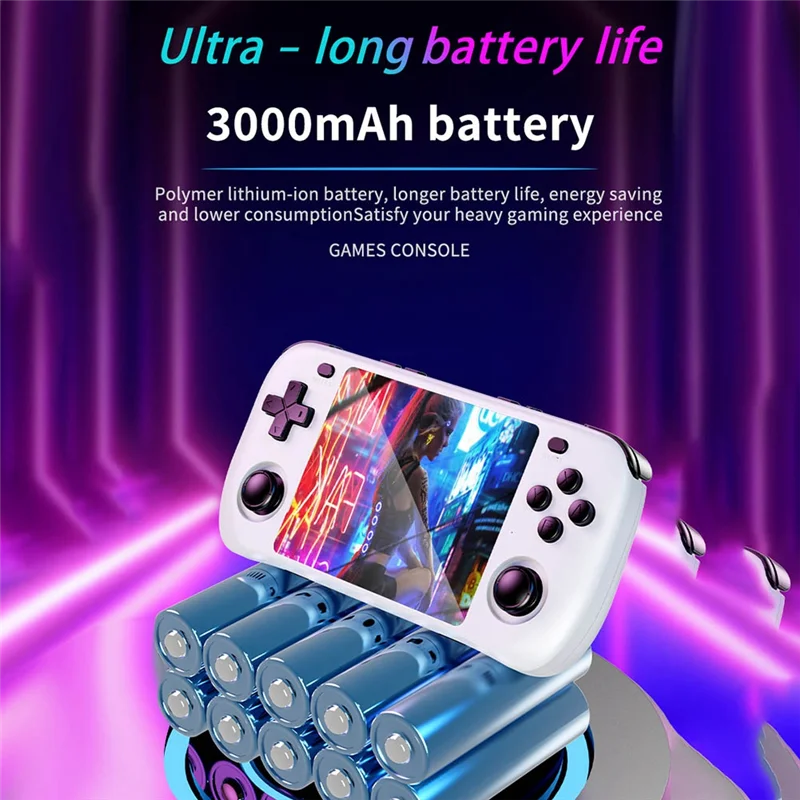 A73E-H36S 3.5 Inch Pocket Handheld Game Console 64G For PSP/PS1/GBA/SNES/NES Emulators Portable Video Gaming Players