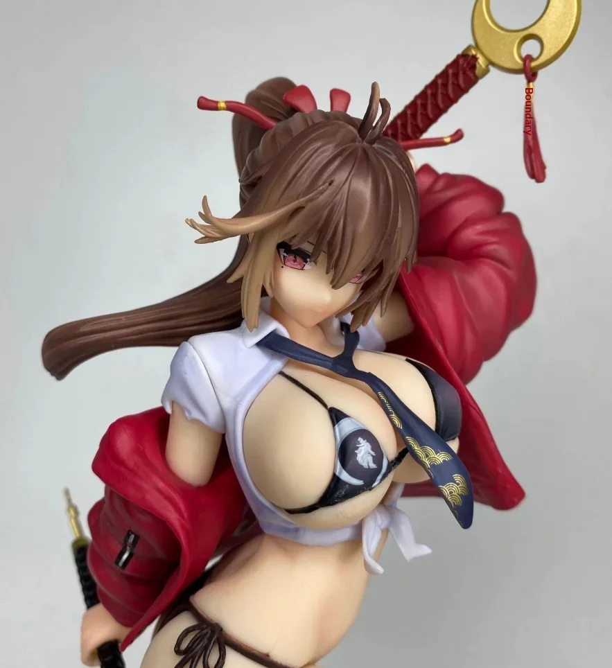 Anime Character Figure for Collector Desktop Display, Katana Secret Nitoryu Beautiful Girl Special Edition PVC Model