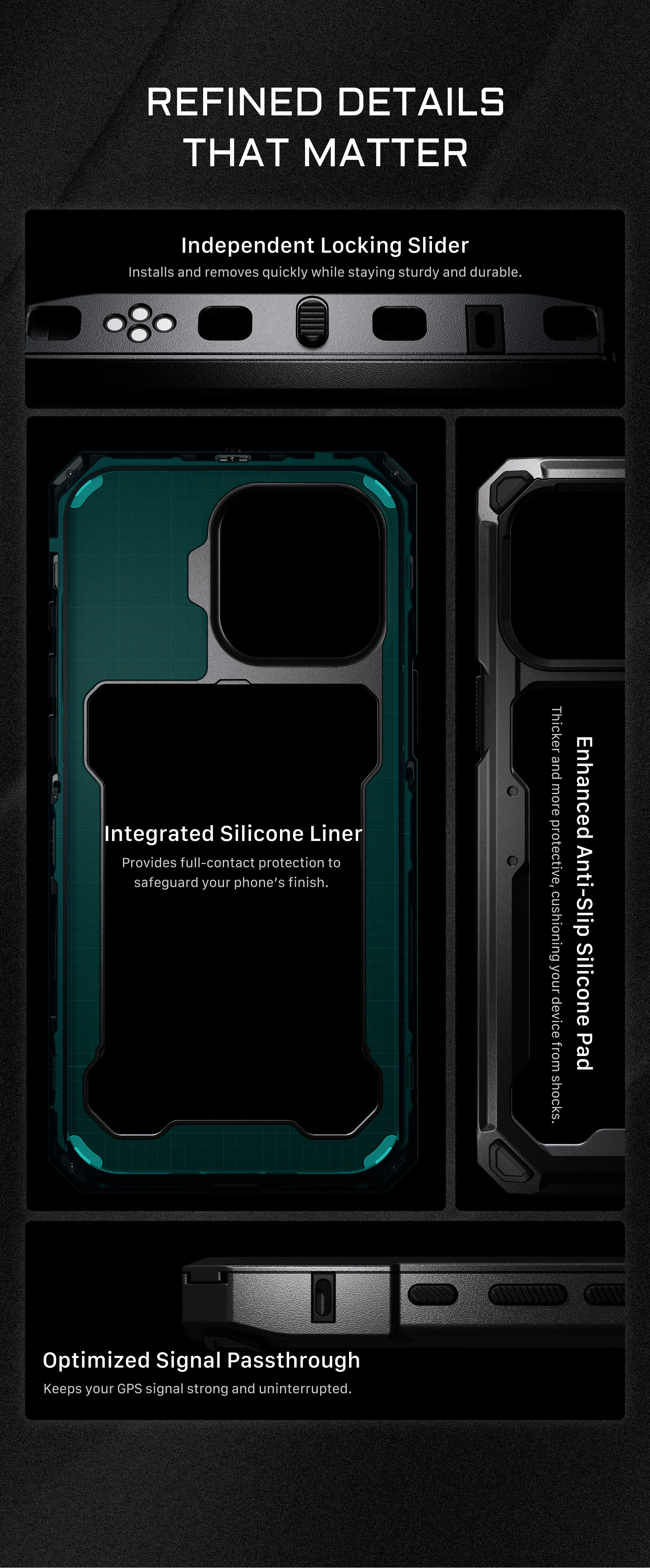 TILTA Khronos Cage Kit für iPhone 16 Pro/Pro Max mit Magnetkartenhalterung – Detail 19
