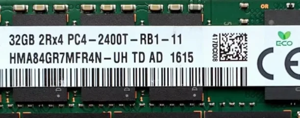 

For 32G ram 2RX4 PC4 2400T REG HMA84GR7AFR4N-UH server memory 32GB