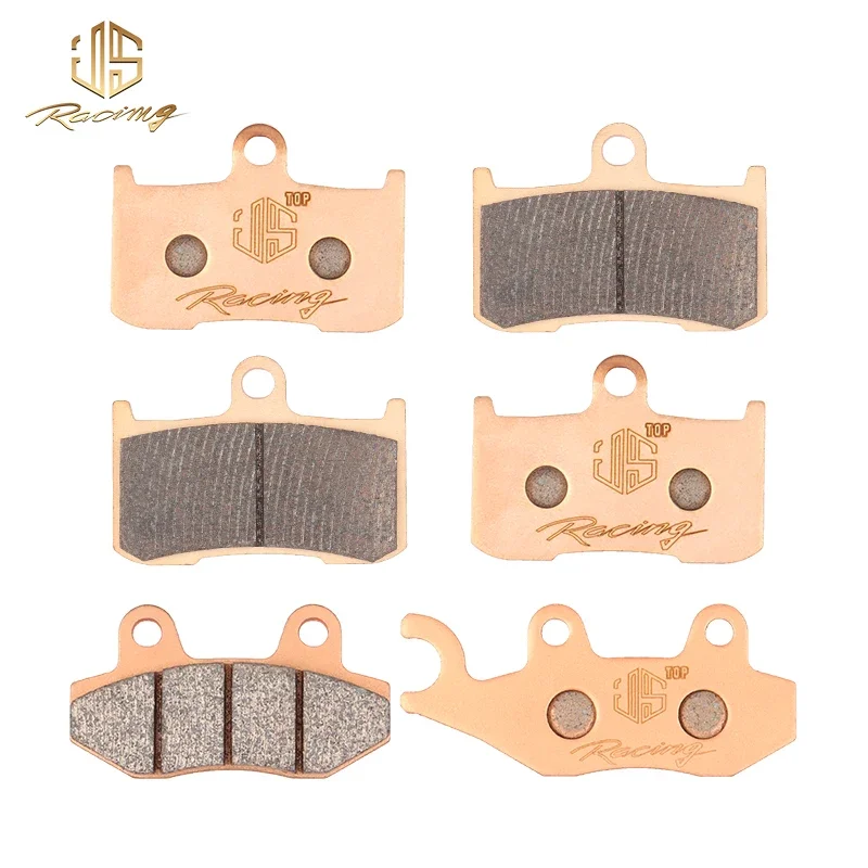 JSRAOIMG Sintered Front Rear Brake Pads For TRIUMPH 1050 Speed Triple 1050 Tiger Sport Motorcycle Accessories FA447HH FA214/2HH