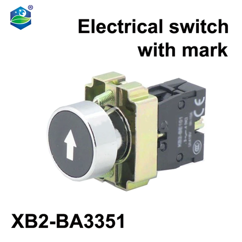 XB2-BA3351 electrical switch with Mark 50/60 Hz 22mm push button switch pressure switch