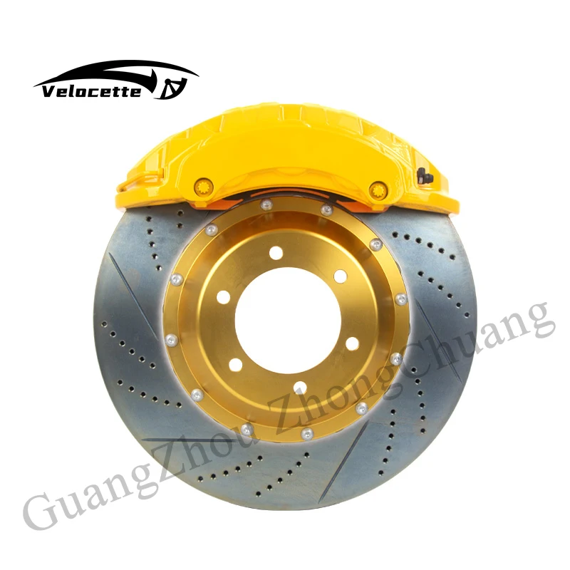 ترقية جديدة 6-مكبس 19z لعجلات 19 بوصة 380 مللي متر طقم فرامل كبيرة طبق يناسب مرسيدس بنز C الفئة E الفئة هوندا سيفيك Ep3 أودي Rs7