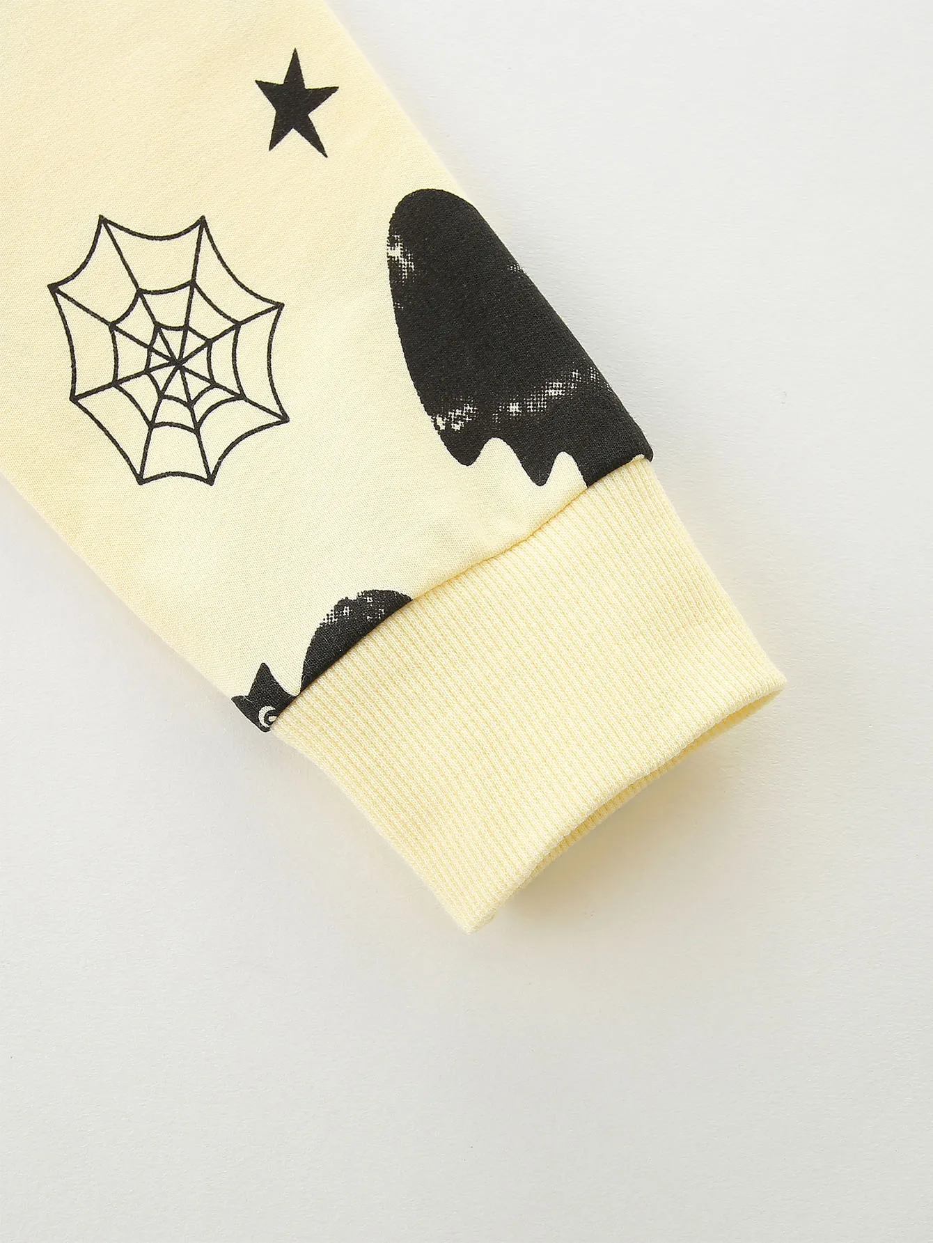 TUONXYE Jungen Baumwoll-Sweatshirt mit Halloween-Kürbis- und Fledermaus-Motiv, Rundhalsausschnitt, lange Ärmel, Pullover, lässige Herbstoberteile für Kinder, Herbstkleidung. – Detail 6