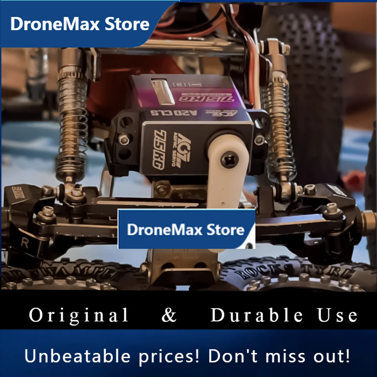 DroMaAGFRC A20CLS A20BHS 7.5KG 10.40KG HV Programmable Mini Micro Digital Brushless Coreless Servo For 1/24 RC Car SCX24 SCX10.3