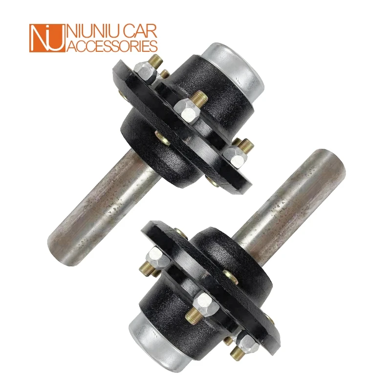 6-139.7 CAP 3500LBS Unbrake Trailer Half Axle Shaft Hubs Price For Pair RV Parts Camper Accessories Caravan Components