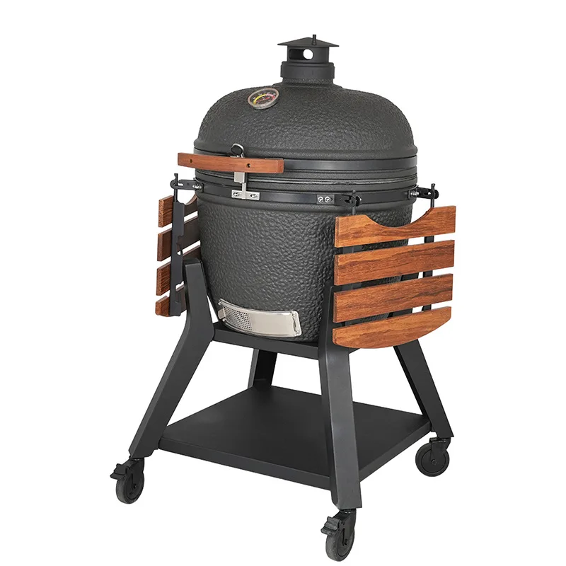 

For 23.5-Inch Stoned BBQ Kmado Grill Outdoor Ceramic Grill Garden Lamb Chop Smoking Grill