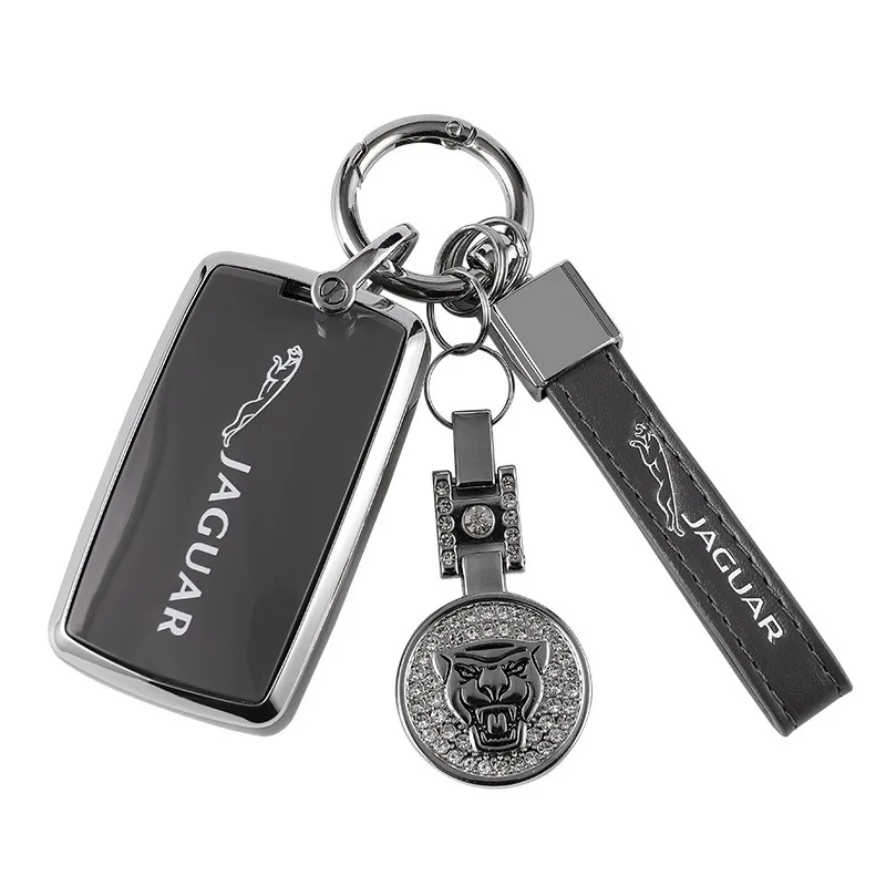 حافظة مفاتيح ذكية للسيارة من البولي يوريثان غطاء شل لسيارة جاكوار XE XF XJ F PACE E-PACE 2019 جاكوار CX16 F-TYPE V12 XJL ملحقات سلسلة المفاتيح