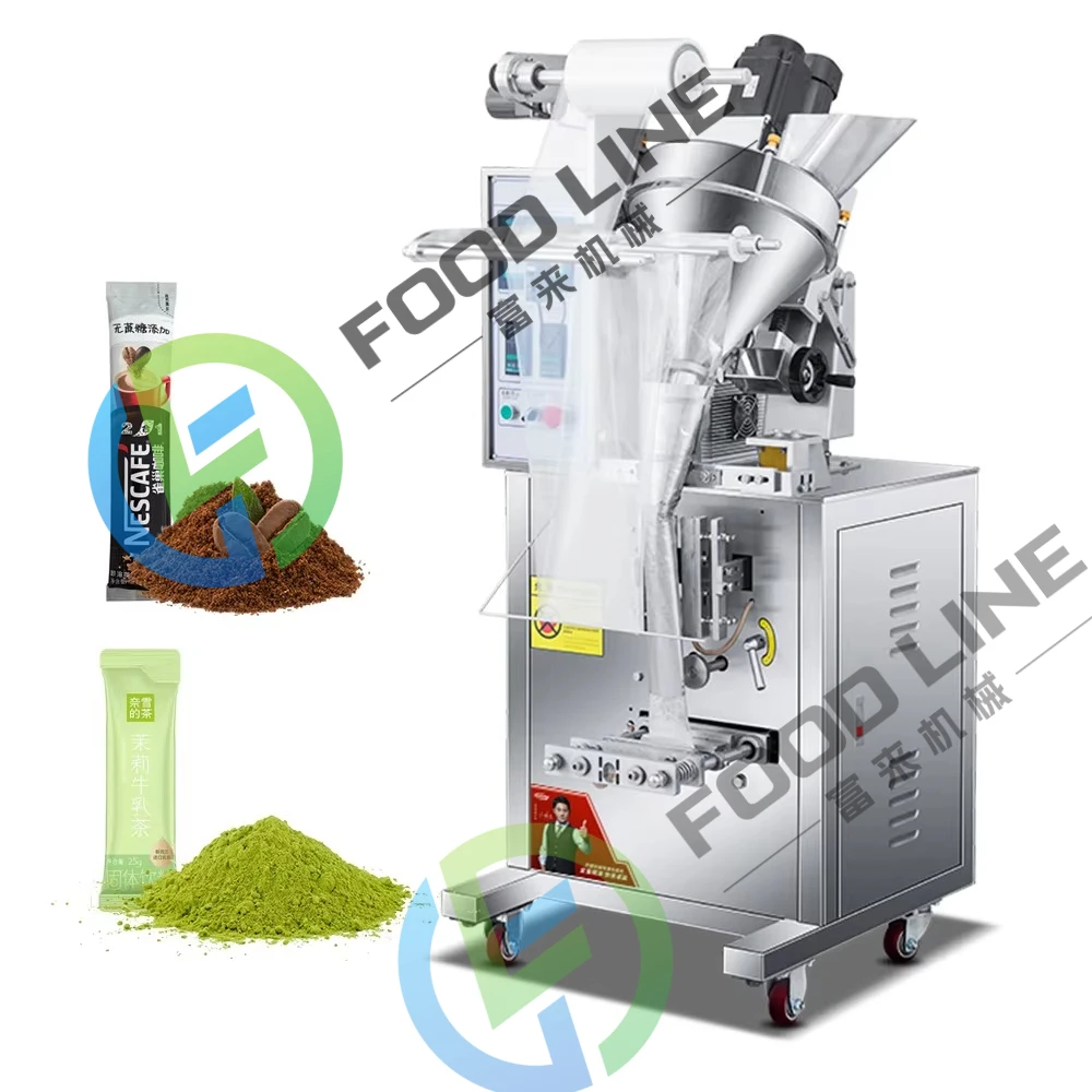 Máquina envasadora de polvo de cebada y harina de alta velocidad, máquina envasadora de polvo Plam encurtido a bajo precio al por mayor