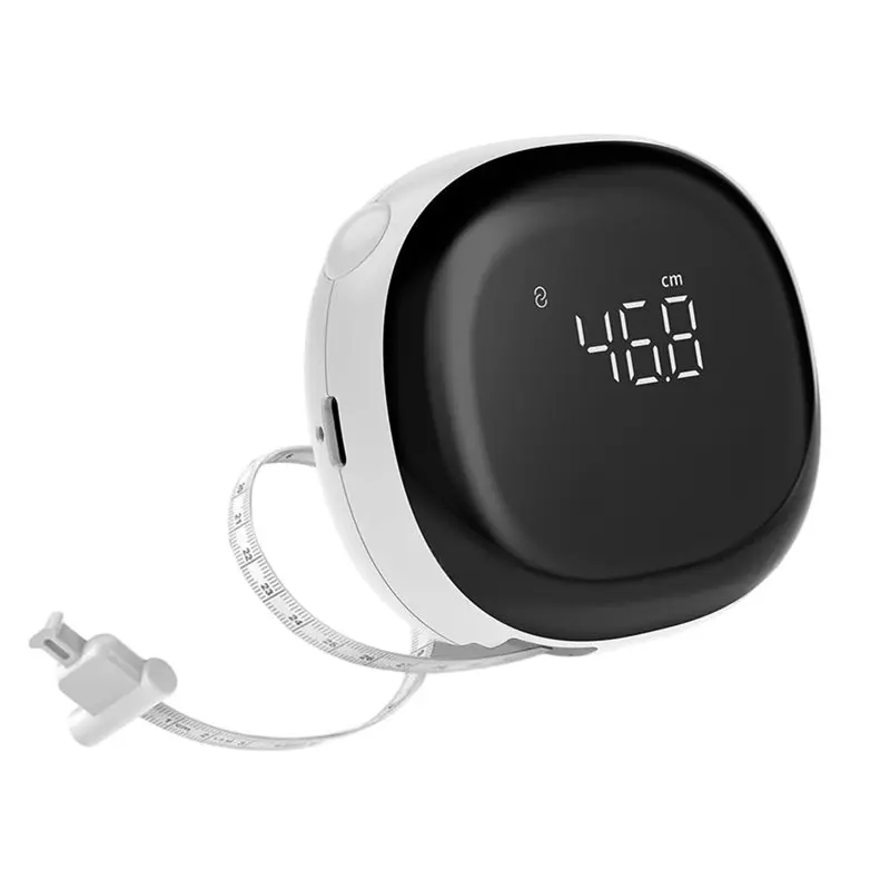 AT21-Auto Retracting Smart Bluetooth Body Tape Measure Digital Caliper Tracks Waist Hip Chest Measurement With Phone App Sync Su