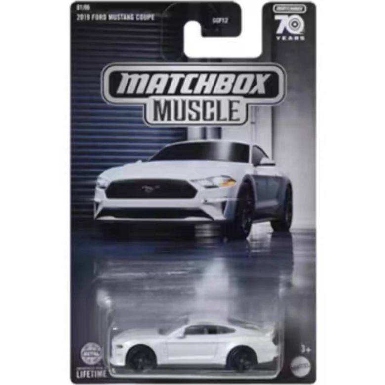 Matchbox GGF12 1:64 Muscle Car Ford Mustang Dodge Charger c8 Plymouth barracuda Collection diecast alloy car model display gift