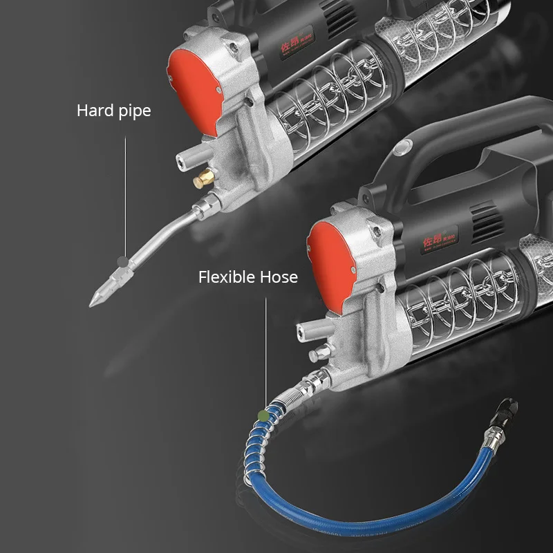 24V Cordless Grease Gun MAX 12000 PSI Brushless Oiler Electric Grease Machine, Tools for Makita Battery