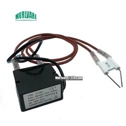 Large Conjoined Ignition Needle 1 Meter High Tension Wire Set Of Combustion System Accessories Burner Pulse Ignition