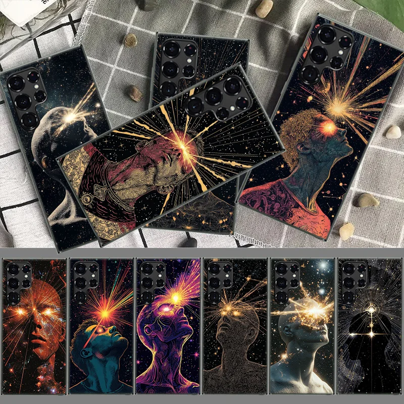 Coque de téléphone Contemplate Realize Ascend Space Cases pour Samsung Galaxy S26 Ultra S25 Edge S24 S23 FE S21 Plus S20 S22 S10 TP