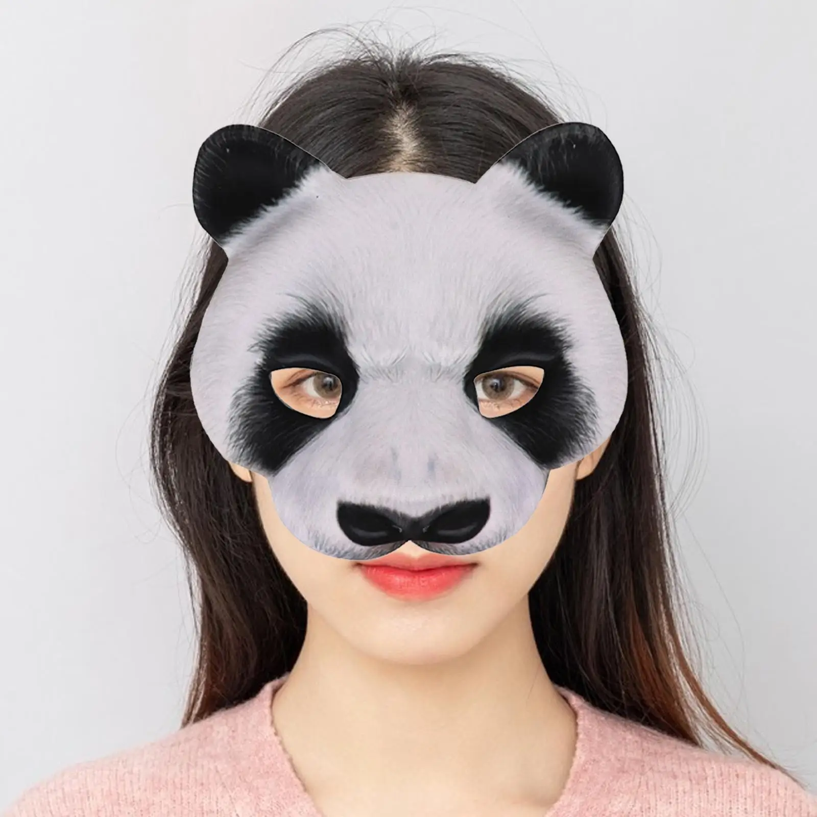 

Panda Masks Cosplay Photo Props Clothes Decoration Eyemask for Adults Animal Themed Party Masquerade Ball Stage Performance