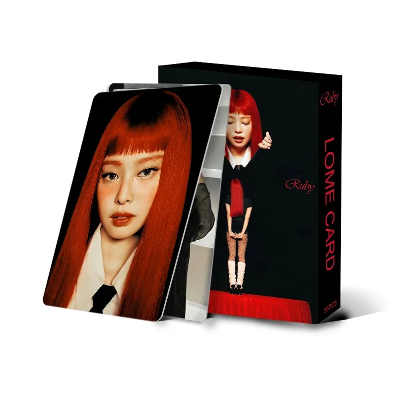 55Pcs Kpop Idol Album Photocards Collectible Postcard Set Fans Gift Kpop Merch Wall Decor