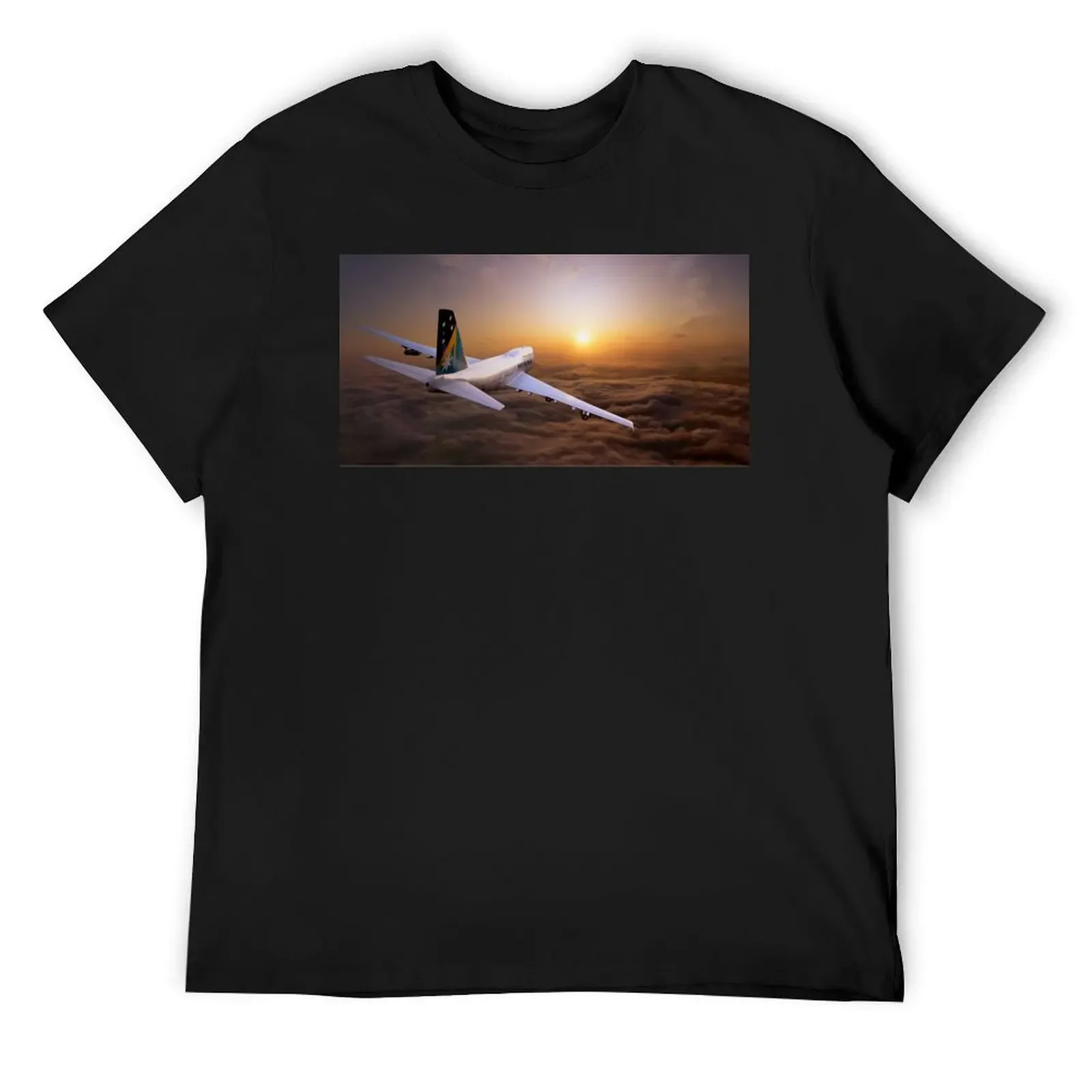 

Ansett 747-300 T-Shirt aesthetic clothes summer top graphic t shirt vintage quick drying tee shirts for men