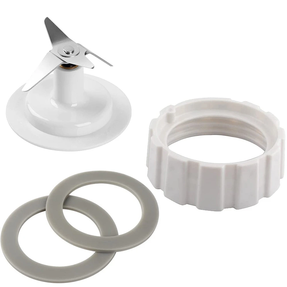 Blade Replacement Parts with Jar Base Cap and O-Ring Seal Gasket Accessories Kit for Hamilton Beach Blender Parts