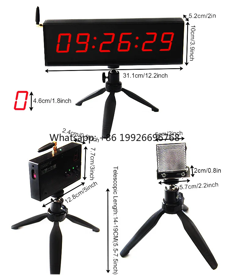 CP99 Professional Mini Electronic Digital Wireless   High Precision Infrared Sensor Waterproof USB Charging