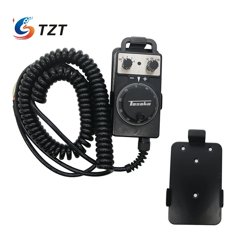 TZT TOSOKU HC115 CNC MPG Handwheel Handle Manual Pulse Generator 5V 25PPR/12V/24V 100PPR AS for Fanuc System