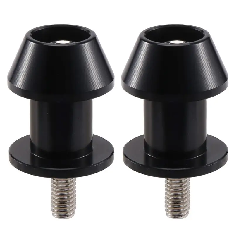 A57E-2Pcs M6 X1.5 Motorcycle Cnc Swing Sliders Spools Stand Screw For Fz01 Fz03 Fz09 Fz10 Yzf R1 R3 R6 R25 R125 R1000