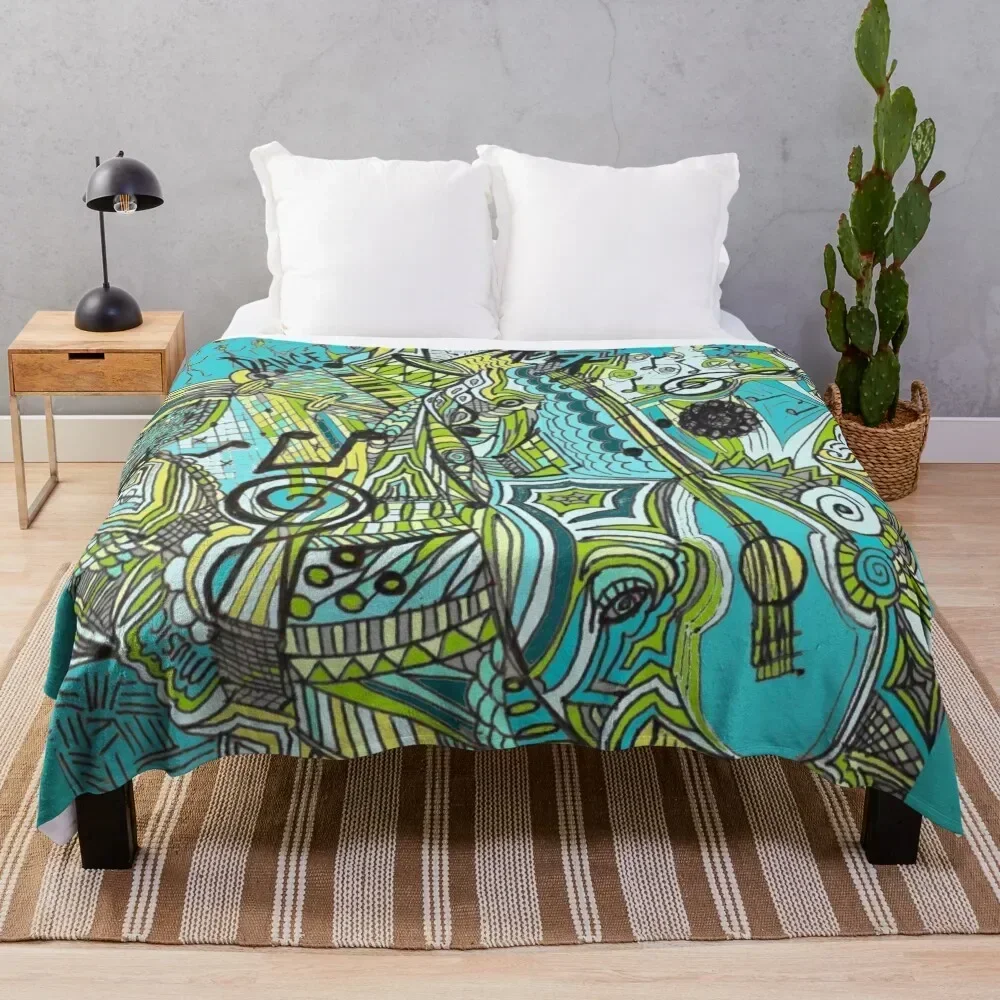 

Aqua Lung my Friend Throw Blanket Outdoor Soft Blanket for Picnic Beach Camping