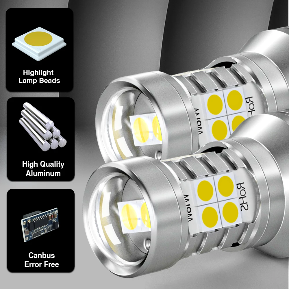 Luz LED de marcha atrás para Porsche Boxster, accesorios de lámpara de respaldo, 1999, 2008, 2000, 2001, 2002, 2003, 2004, 2005, 2006, 2007, 2 piezas