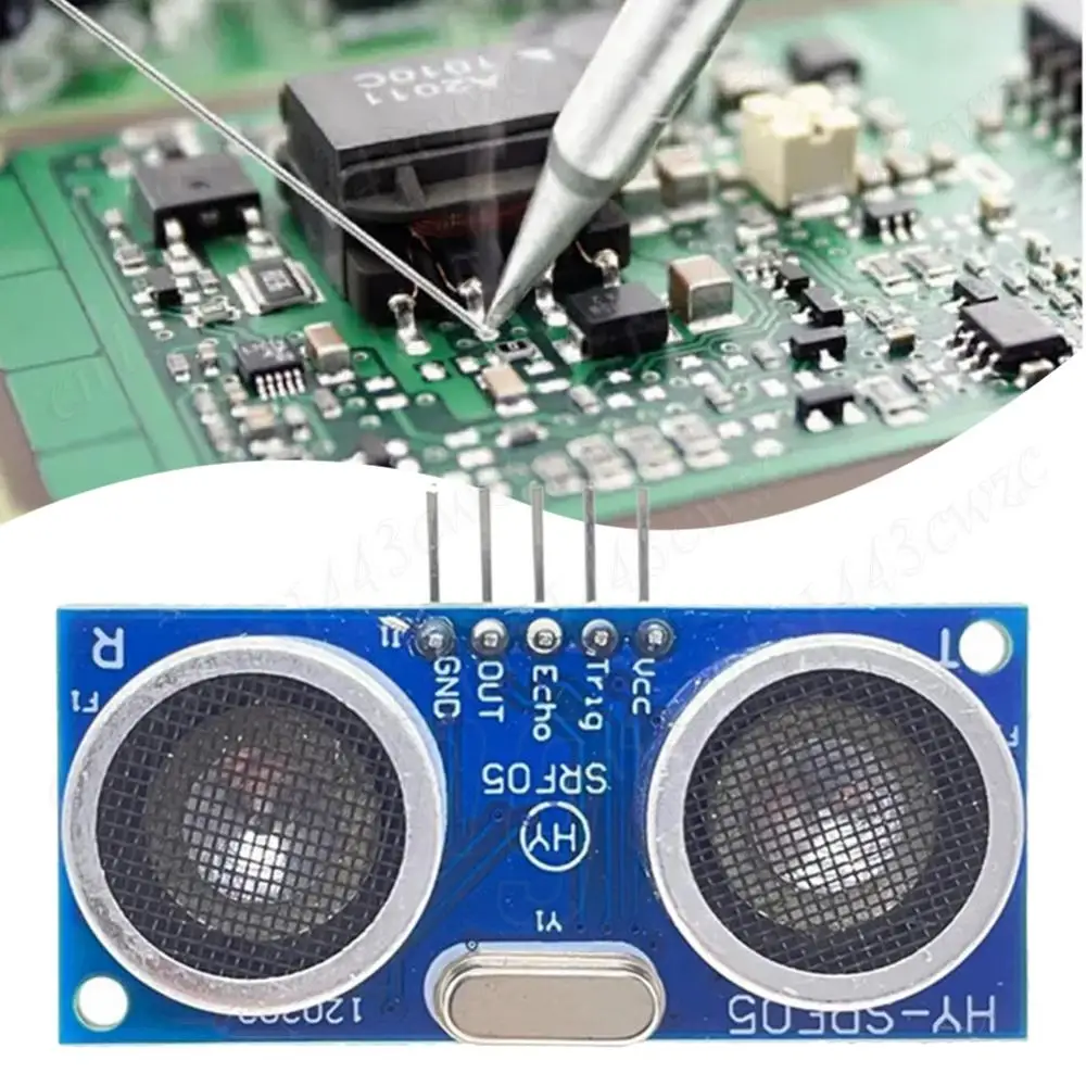 HC-SR04/HY-SRF05 5Pin Ultraschall-Abstandssensormodul Ultraschallsensor Ultraschallwellendetektor-Entfernungsmodul für Arduino