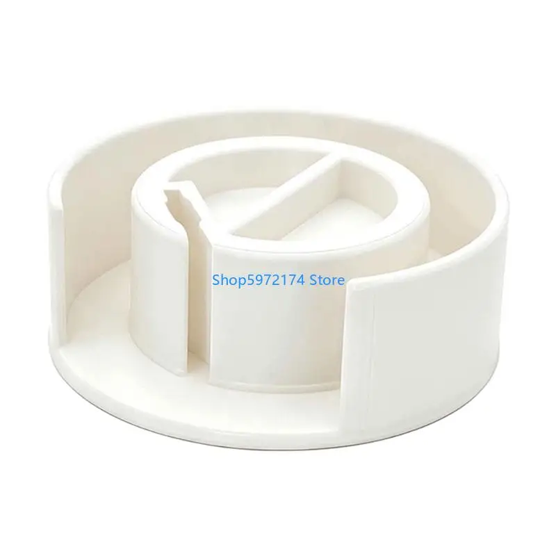 Y3NB Durability Plastic Soft Measuring Tape Storage Box Portable Sewing Stretch Tape Holder For Organized Tool Keeping