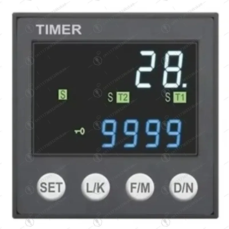 DH48S‑S YH‑5T Digital LED Cycle Timer Relay Switch, 0.1S‑99H Programmable Repeat Time Controller AC/DC 24V 220V