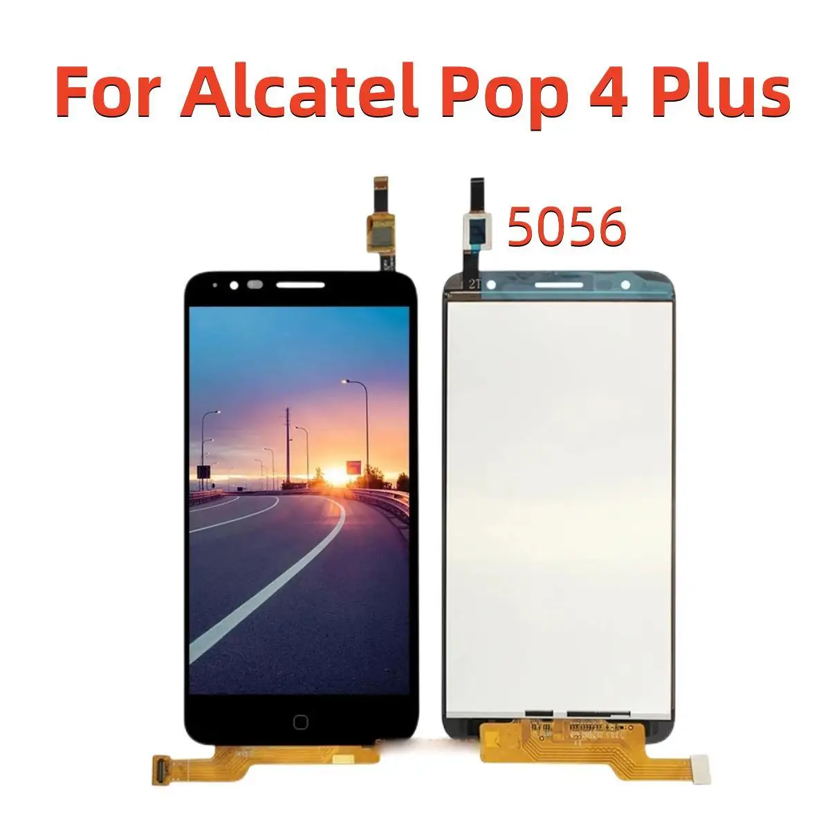 Pop 5,5 дюймов для Alcatel Pop 4 Plus 5056D OT5056D OT5056 5056 5056A ЖК-дисплей с дигитайзером экрана сенсорное стекло в сборе