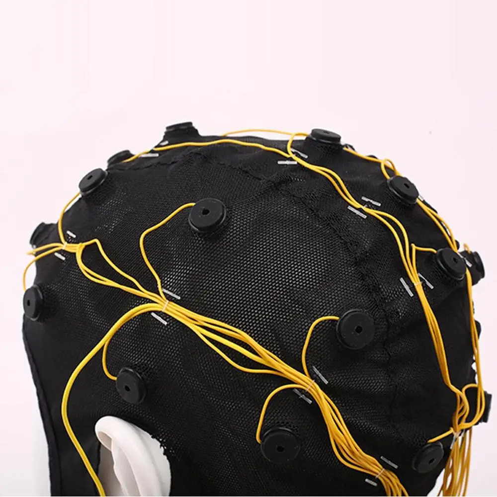 Greentek's 19 Channel Cap Solution for EEG Measurements EEG Acquisition with AgCl Electrode Sensors