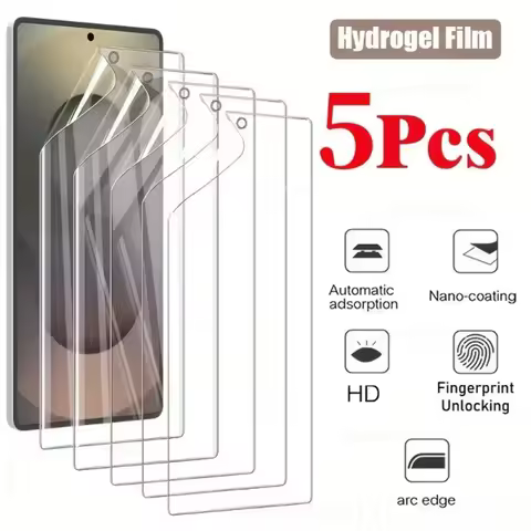 5Pcs High Definition Hydrogel Film for Samsung Galaxy S25 Plus S22 Ultra S23 FE S20 Ultra HD Screen Protector S21 S24 Ultra Film
